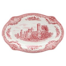 Beilagenplatte klein Johnson Bros Old Britain Castles rot