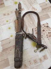 fuhrmannsbesteck Messer Scheide alt