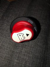 2x Batterie Hauptschalter Klein - Knopf Abnehmbar