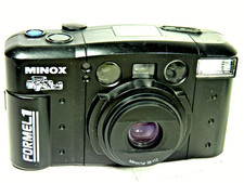 MINOX FORMEL 1 POINT AND SHOT CAMERA TESTED WITH FILM LENS MINOCTAR FIRST CLASS