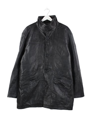 Vintage 90s leder - leder, jacke