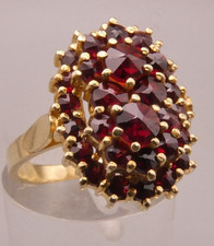 Ring Silber 900 vergoldet