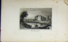 Original alter antiker Druck