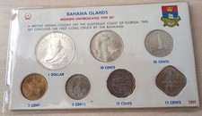 Erster Münzsatz BAHAMA