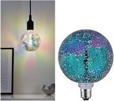 Paulmann 287.50 LED Globe Leuchtmittel Miracle Mosaic E27 Lampe 5W Mosaic Blau