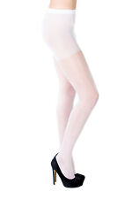 günstige Feinstrumpfhose 20 Den matte Damenstrumpfhose WEIß 4XL 3XL 2XL S