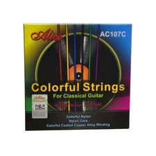 Alice Bunte Nylon Konzertgitarrensaiten Beschichtete Kupferlegierung AC107C-N