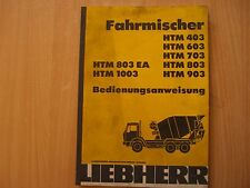 Betriebsanleitung Liebherr