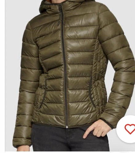 Damen steppjacke olivgrün - qs,