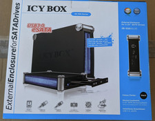 Icy Box IB-550StU3S Gehäuse für 1x 5,25" Laufwerk oder 1x HDD mit USB 3.0 Type-A
