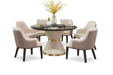 Modernes Esszimmer-Set: Runder