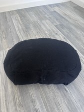 Halbmondkissen Schwarz