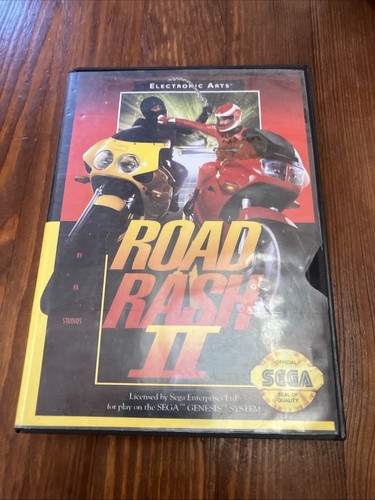 Road rash sega mega - ii,