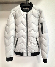 gesteppte Herren Schneejacke Winterjacke Skijacke Anorak ohne Kapuze Gr. L