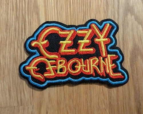 Ozzy osbourne aufnäher - 2x,
