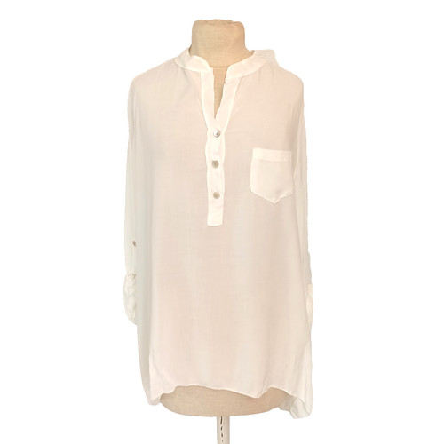 Bluse tunika damen weiß - 💙,