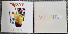 Venini-Broschüre + Versace /