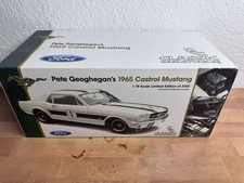 Classic Carlectables 1965 Ford Mustang Castrol *Pete Geoghegan's* 1:18