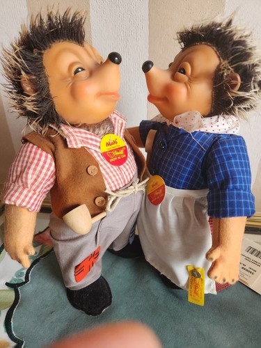 Original steiff igel - original, mecki