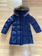 Dunkelblauer Daunenmantel "Paradise" von Eddie Pen, Gr. 10, wie neu