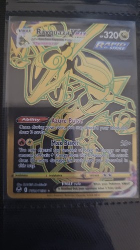 Rayquaza vmax gold - vmax,