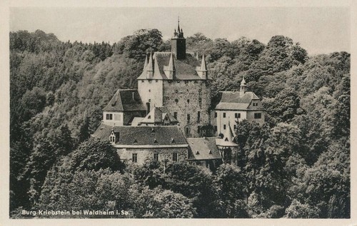 Burg kriebstein bei waldheim - burg,