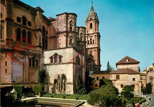 Ansichtskarte málaga - ansichtskarte,