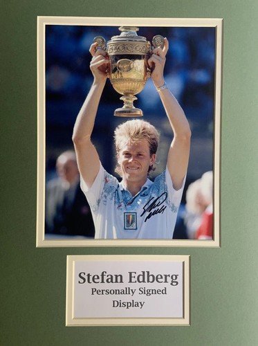 Tennis stefan edberg signiert - tennis,