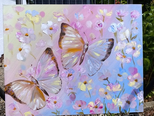 Olgemalde leinwand 50x40x3 - olgemalde, 50x40x3,5
