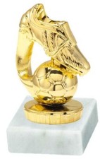 Kleiner Fussball-Pokal (Schuh) mit Gravur (P005)
