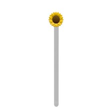 Lesezeichen Sonnenblume | Buch Bookmark | Geschenk für Erwachsene und Kinder