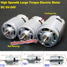 Large Torque RS-775 & RS-795