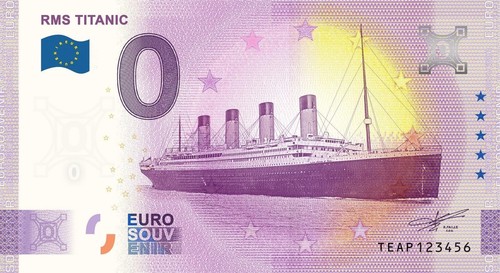 Euro schein titanic 2020 - euro,