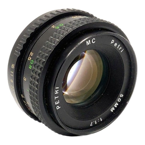 Petri 50mm 7 objektiv - petri, 1:1.7