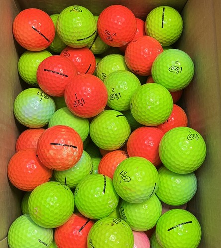 100 bunte vice golfbälle - vice,