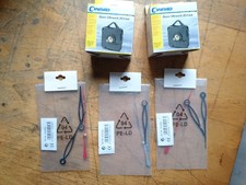 Conrad Quarz-Uhrwerk 20,4 mm 2x und große Uhrzeiger Konvolut 3x Wanduhr