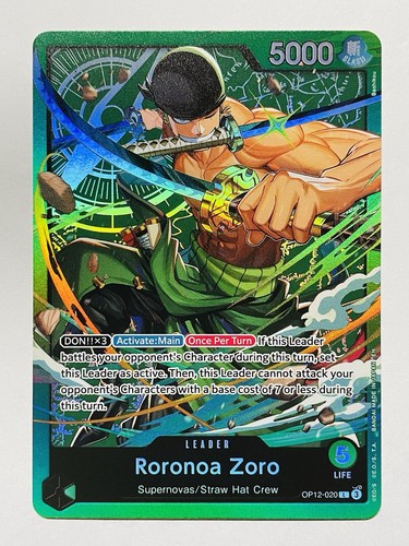 Card one piece tcg roronoa - tcg,
