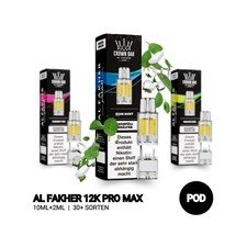 Al Fakher 12K Pro Max 12000 Züge E-Zigarette Vape  E-Shisha 20mg Nikotin