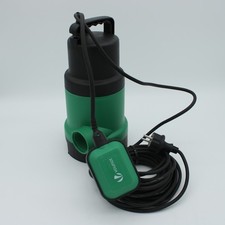 VOUNOT Tauchpumpe, Schmutzwasserpumpe, 750W, max. Durchfluss 14000 l/h, 7m Tauch