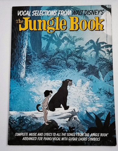 The jungle book - book, gesangsauswahl