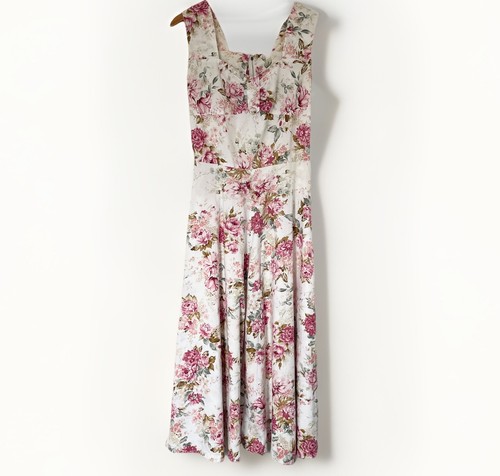 Vintage sommerkleid blumen - sommerkleid,
