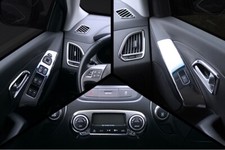 ZUBEHÖR FÜR HYUNDAI ix35 2014-2015 TUNING INNENRAUM CHROM SET INTERIOR MOLDING