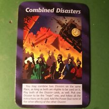 INWO Illuminati New World Order COMBINED DISASTERS - 1995 Unlimited Edition Card
