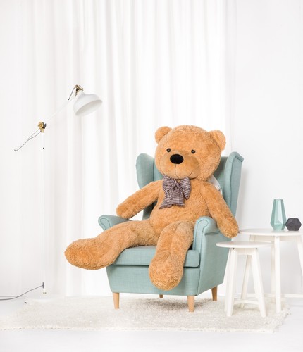 Teddybär groß xxl beige - groß, (beige
