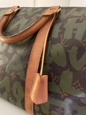 Louis Vuitton Clochette Cloche Clés Schlüsselglöckchen Vachetta Leder Anhänger