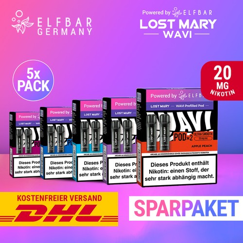 Elfbar lost mary wavi pods - 5,