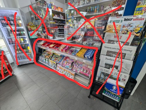 Kiosk regale gebraucht - regale,