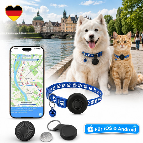 Gps tracker halsband set - set, für