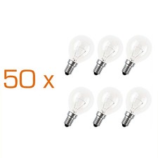 50 x Glühbirne Tropfen 40W