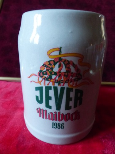 Steinzeug bierkrug jever - steinzeug,